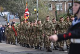 Royal Borough reaccredited with Gold award for support of armed forces