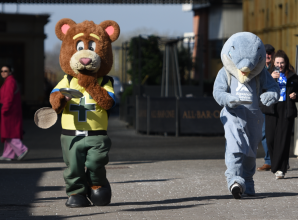In pictures: Off to the Pancake Races in Windsor