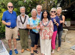 RBWM mayor joins 130th anniversary celebrations at The Haven of Rest Almshouses