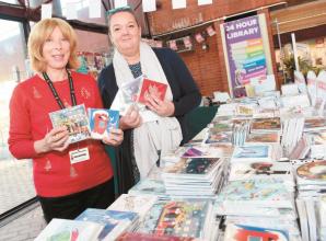 Charity Christmas cards on sale at Maidenhead Library