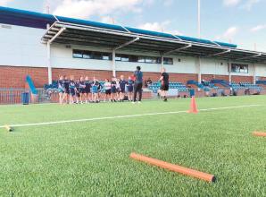 Double celebration for England's Lionesses and Wycombe Wanderers' 'Chairgirls'