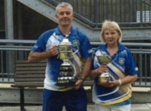 Keith Roper and Gina Braddock become Desborough Bowls Club champions