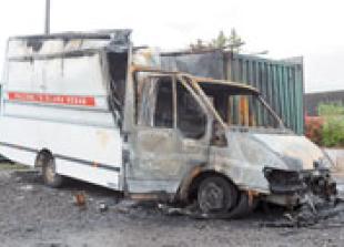 Owner shocked and devastated by kebab van blaze