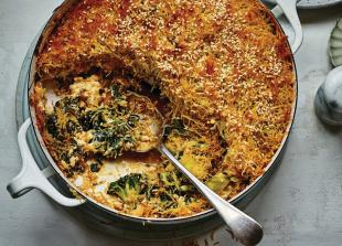 Recipe Zone: Broccoli, kale and spinach kataifi pie