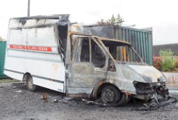 Owner shocked and devastated by kebab van blaze