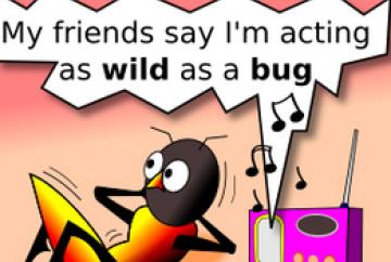 The Bees and Honey blog takes a comic turn