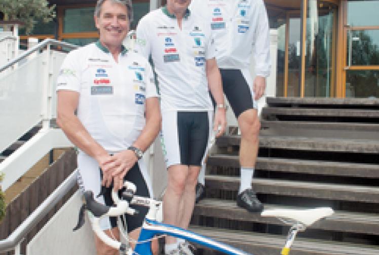 Friends set to spin the length of Great Britain for charity