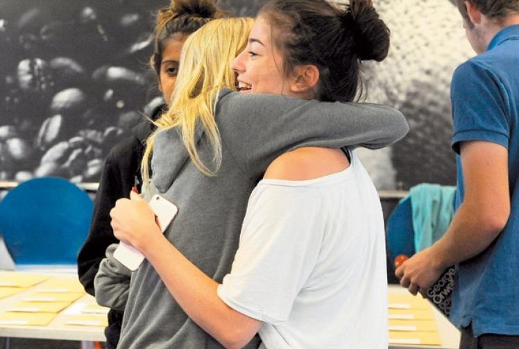 LIVE: A-level results day