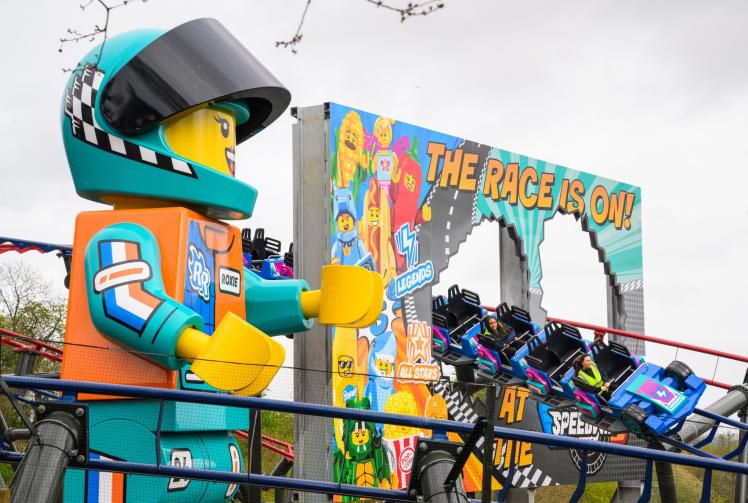 World's first Lego duelling rollercoaster to open at Legoland Windsor