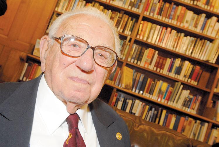 Sir Nicholas Winton. ETON 101029-03
