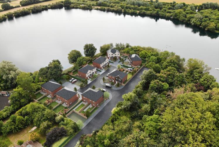 Construction set to start on high-end homes in 'semi-rural' lakeside location