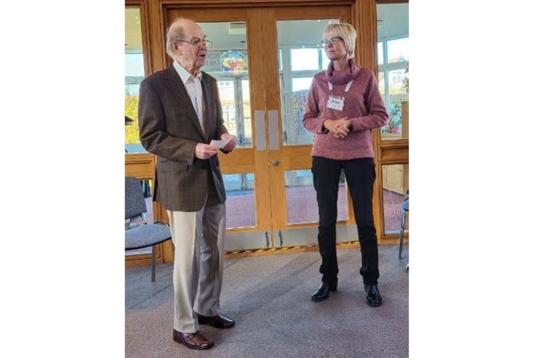 Maidenhead Thames Rotary Club trust supports Sequela Foundation with financial donation