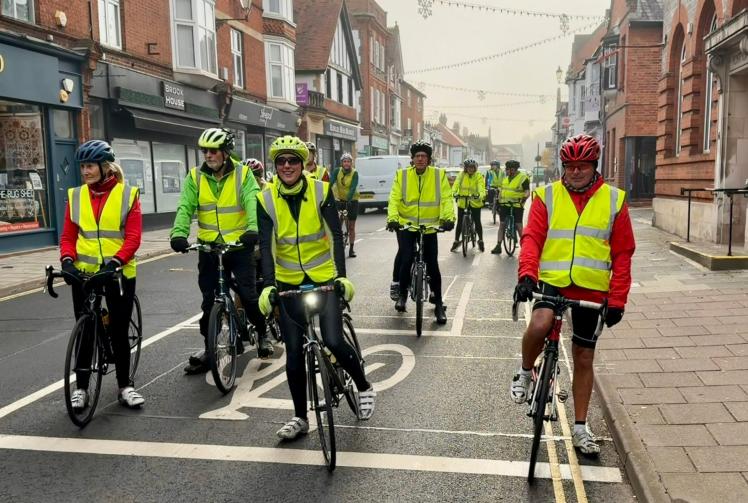 Cycling group which gives lifeline to partially sighted  