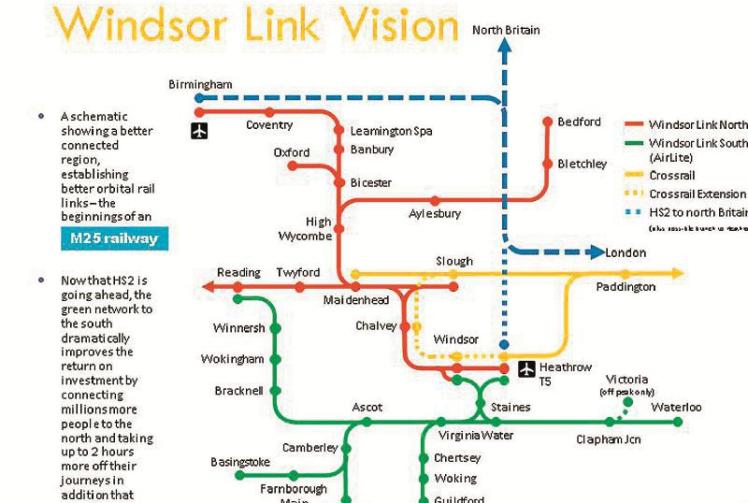 Government encourages private investment for new southern rail link to Heathrow Airport