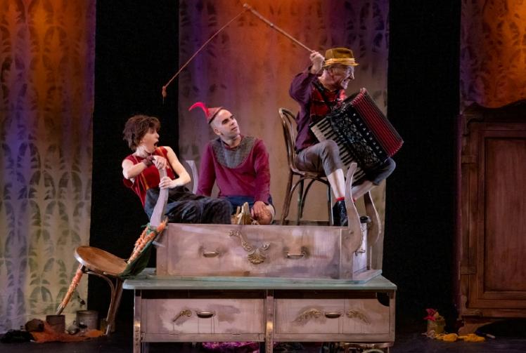 Norden Farm's inventive and cleverly staged re-imagining of the Pinocchio tale