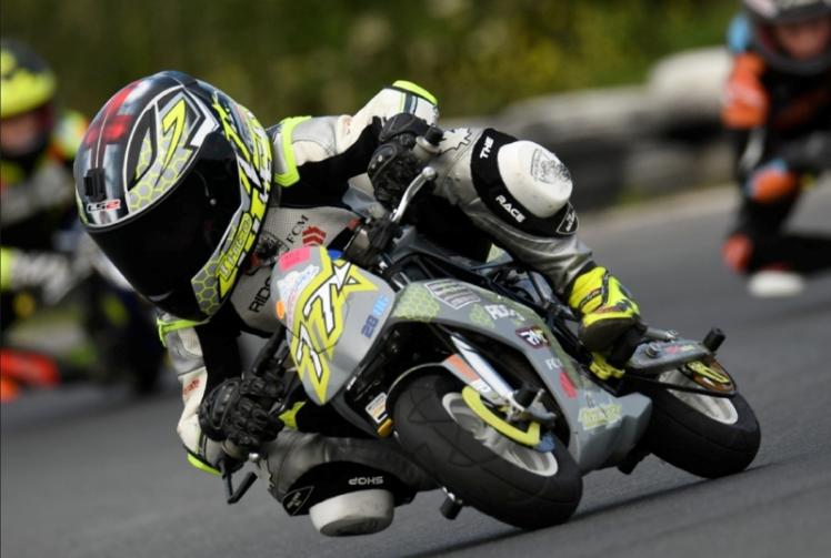 Five points from the top: Young racer Theo Tyler takes title fight to the wire