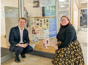 Norden Farm artwork on display in Nicholsons Centre