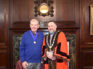 Henley town medal ceremony