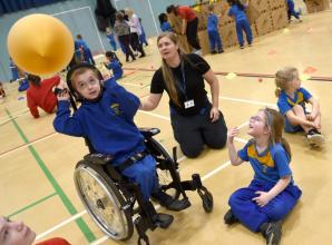 In pictures: Hundreds of pupils take part in Disney and Dreamworks-themed Active 60 Festivals