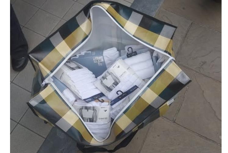 Thief bagged after returning to the scene of the crime to steal again