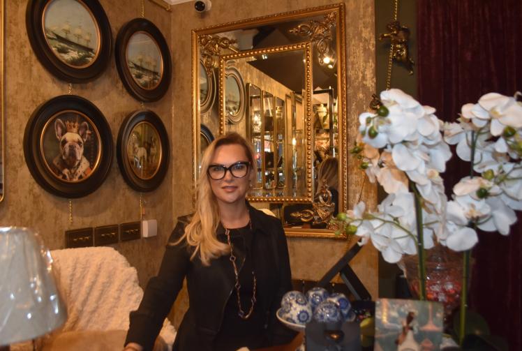 Monika Turska, boutique owner